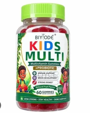 BIYODE Kids Probiotic Multivitamin Gummies