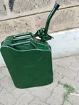 20L Metallic Jerry Can with Nozzle Sprout - 1