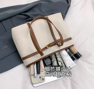 Classy Tote Bag Kubwa - Ngozi Halisi