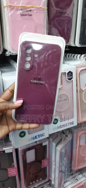 Pink Silicone Case for Tecno Camon 50 Pro 4G
