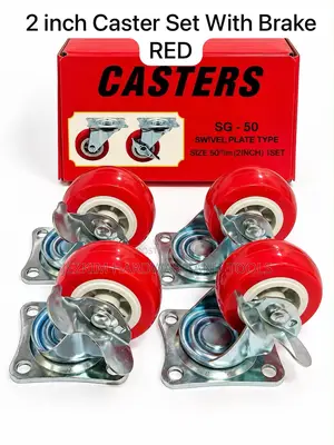 Magurudumu ya Castor 2" - Fiberglass