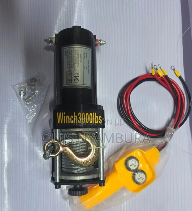 1350kg Electric Winch (12V/24V DC) - 1