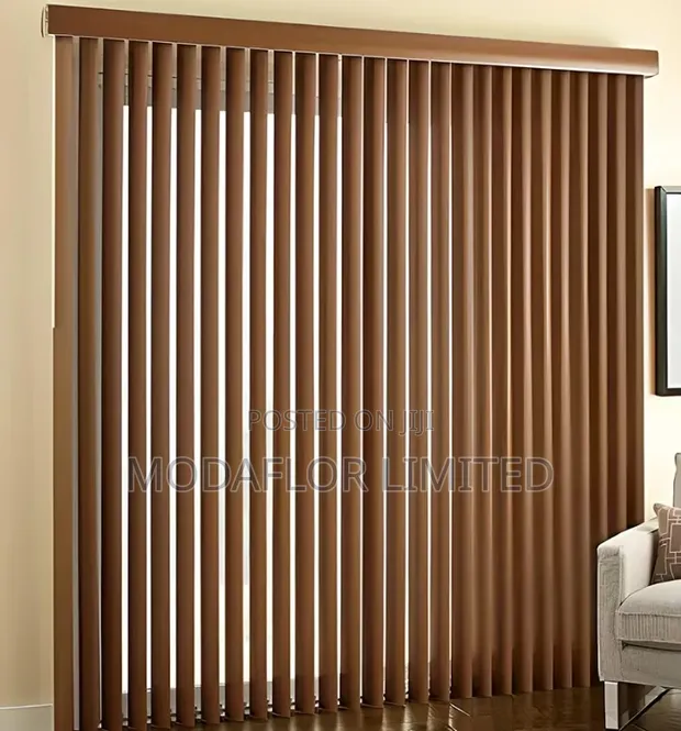 Excel Deco Vertical Blinds kwa Madirisha ya Ofisi - 1