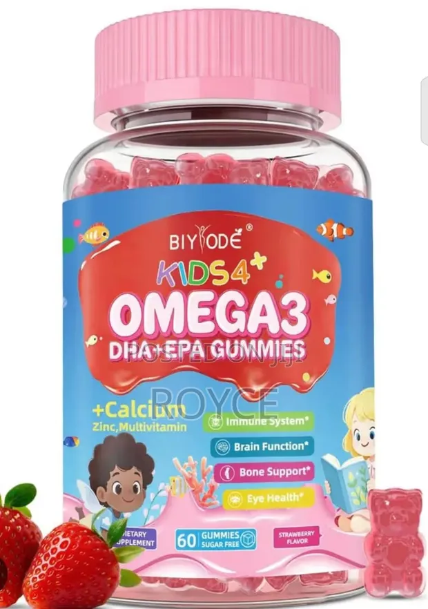 Kids Omega 3 DHA+EPA Gummies - Msaada wa Ubongo na Kinga - 1