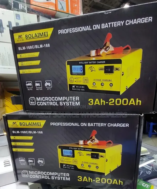 BOLAIMEI BLM-168C/BLM-168 Heavy Duty Smart Battery Charger 3-200Ah - 1