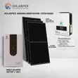 Solarmax 5KVA Hybrid Inverter na 5KWh LiFePO4 Battery & 6x550W Solar Panels - 1