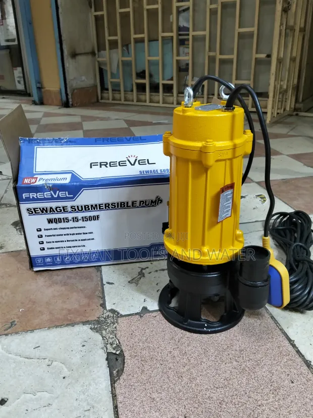 Commercial USK Sewage Pump 2 HP 1500W - 1 Yr Warranty - 1