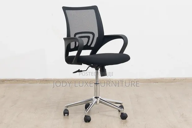Boss Office Products Secretarial Mesh Office Chair - 1