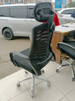 Boss Office Products Kiti cha Ofisi cha Mesh cha Siri chenye Kichwa