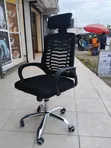 Boss Office Products Kiti cha Ofisi cha Mesh cha Siri chenye Kichwa - 2
