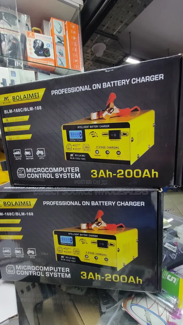 BOLAIMEI BLM-168 Intelligent Battery Charger 3Ah-200Ah - 1