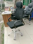 Kiti cha Ofisi cha Mesh cha Siri chenye Headrest - 2