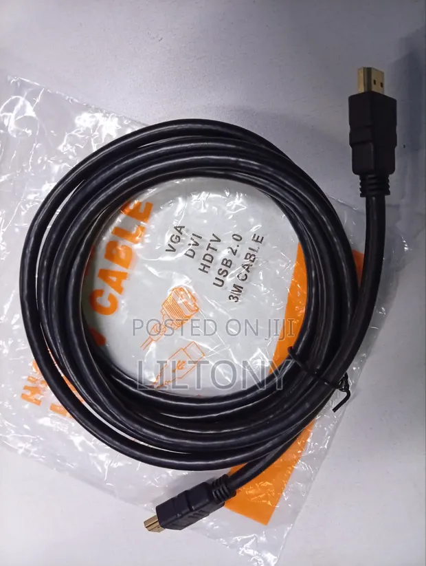 3m High-Speed HDMI Cable - Brand New - 1