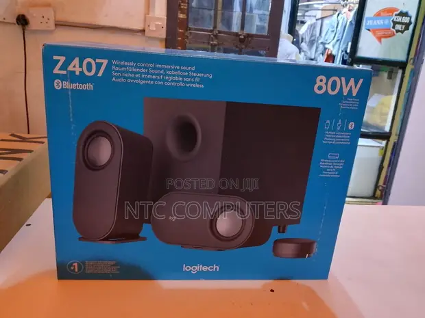 Logitech Z407 2.1 Bluetooth Speaker System - 1