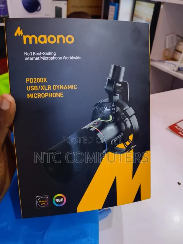 Maono PD200X USB/XLR Dynamic Microphone - 1