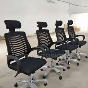 Boss Office Products Kiti cha Ofisi chenye Headrest - Kipya Kabisa