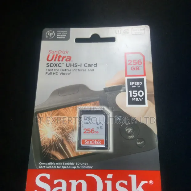 SanDisk 256GB SD Card (150 MB/s) - 1