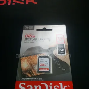 SanDisk 256GB SD Card (150 MB/s)