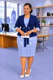 Set ya Vazi, Koti, Skafu na Mkanda kwa Wanawake - 2