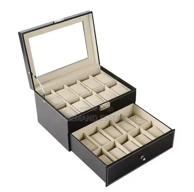 20 Slot Watch Organizer/Storage Box - 1