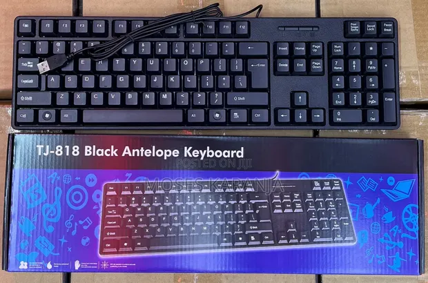 Black Antelope Wired Keyboard Yenye Namba Pad - 1