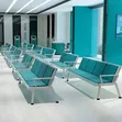 4-Seater Waiting Bench with Padded Cushion - 1