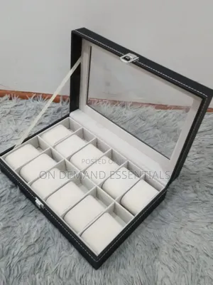 12 Slot Watch Organizer/Storage Box