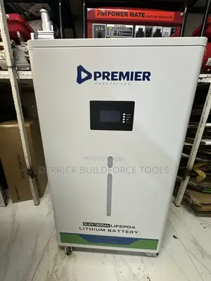 Premier 51.2V 300Ah 16kWh LiFePO4 Betri ya Lithium ya Solar