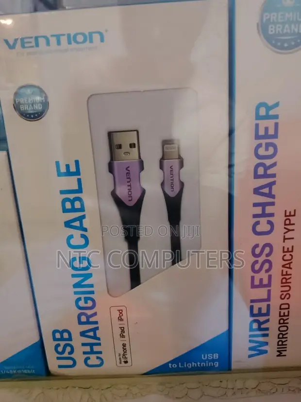 Vention USB 2.0 A Male to Lightning Male Cable - 1