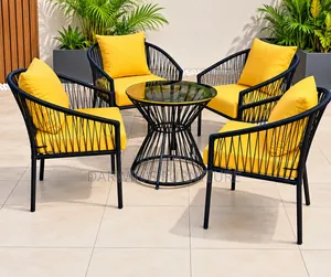 Boss Office Products Jedwali la Nje na Viti 4