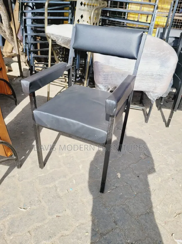 Brand New Black Office Visitor Chair - 1