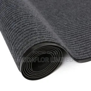 Heavy Duty Ribbed Carpet Entrance Mat 80x120cm