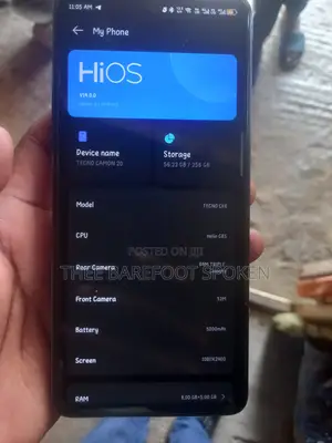 Tecno Camon 20 Premier 256GB Bluu