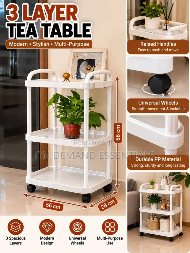 3-Layer Tea Table - 1