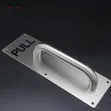 Commercial Push-Pull Door Handles (Matte Black) - 2