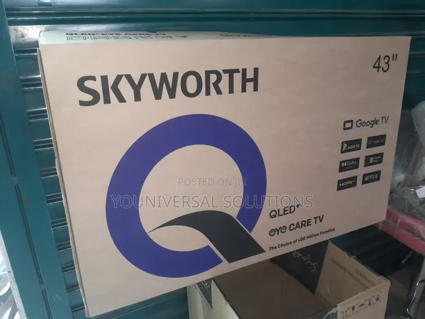 Skyworth 43" QLED Google TV - 1