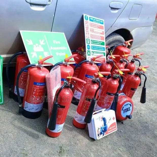 9kg Dry Powder Fire Extinguisher - 1