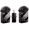 F11-2 Dual Wireless Lavalier Microphone 3-in-1 - 1