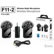 F11-2 Dual Wireless Lavalier Microphone 3-in-1 - 2