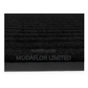Excel Deco Ribbed Carpet Door Mat 80x120cm