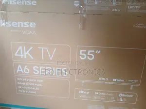 Hisense TV 55-Inch 4K QLED Smart (A6 Series)