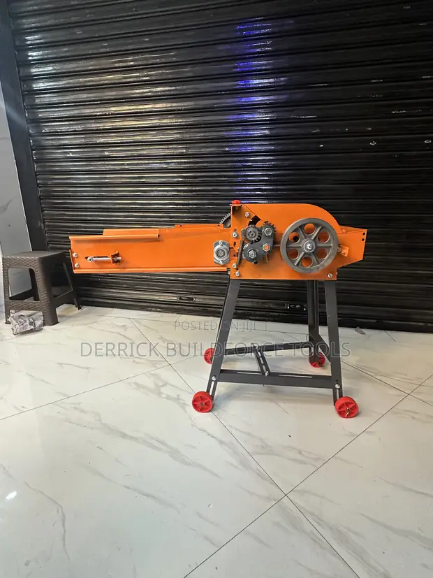 Imported Premier Chaff Cutter 9ZT with Conveyor Belt - 1