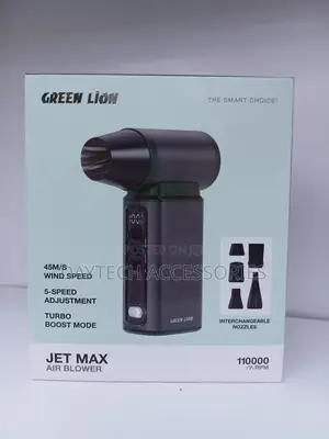 Green Lion Jet Max Blower Hewa Portable Cordless