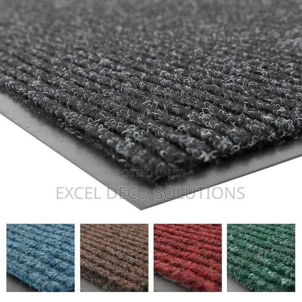 Excel Deco Ribbed Carpet Mat 80x120cm - 1