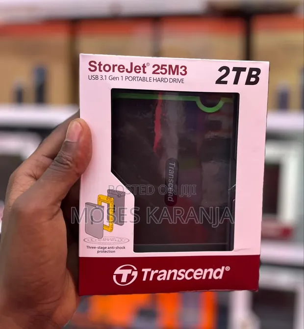 Transcend StoreJet 25M3 2TB Portable HDD - 1