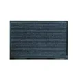 Excel Deco Heavy Duty Ribbed Entrance Mat 80x120cm - 1