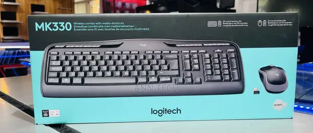 Logitech MK330 Wireless Keyboard and Mouse Combo - 1