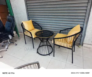 Boss Office Products Patio Dining Set - Black