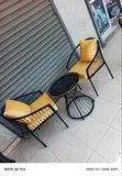 Boss Office Products Patio Dining Set - Black - 2