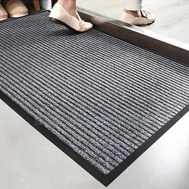 Excel Deco Ribbed Entrance Door Mat 80x120cm - 1